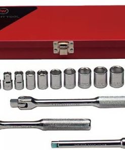 B002M8ZA0S Wright Tool 366 3/8" Drive 6 Point Standard Metric Socket Set (17-Piece)