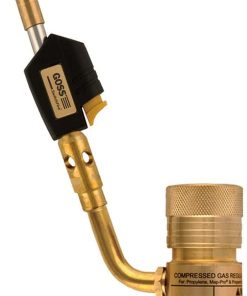 B005YT3ZM2 Goss GHT-100L Soldering Brazing Hand Torch with Hot Turbine Flame and Piezo Lighter Tip