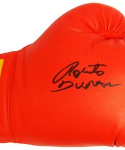 B08VGZ8RNC Roberto Duran Signed Everlast Red Boxing Glove - PSA/DNA