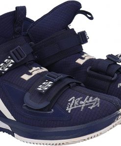 B08VGVNQJV Randy Arozarena Tampa Bay Rays Autographed Player-Worn Navy and White Nike Turf Shoes from the 2020 World Series vs. Los Angeles Dodgers with Multiple Inscriptions - Autographed MLB Cleats