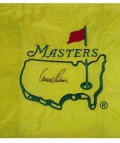 B0036PW3ME Arnold Palmer Autographed Undated Masters Golf Pin Flag