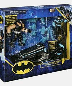 B08SLJKMPW NEW SEALED DC Comics Spin Master Moto-Tank Bane vs Batman 1st Edition 4" Figures