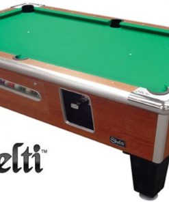 B00907THSK Shelti Bayside Coin Op Pool Table - Cherry - 101"