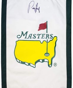 B08W2LRCCZ Authentic Autographed Padraig Harrington Masters Garden Flag ~ Certified