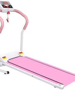 B08SHTKR8Q Fitness Treadmills Treadmill Household Electric Mini Small Girl Indoor Walking Machine Multifunctional Ultra Quiet Folding Free Installation Training Equipment Treadmill for Home Gym Cardio Fitness Ru