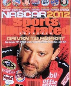 B007O2OCD8 Tony Stewart Signed 1-12-2012 NL Sports Illustrated SI Magazine JSA - Autographed NASCAR Magazines
