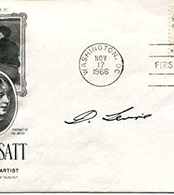 B004K7LDPU David Levine New York Magazine Caricature Artist Cartoonist Signed Autograph FDC - Autographed College Magazines