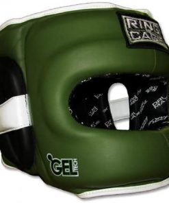 B0086GLDII Ring to Cage Deluxe Full Face GelTech Sparring Headgear for Boxing, Muay Thai, MMA, Kickboxing