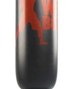 B08SMC5MBY Inflatable Fitness Punching Bag,Free-Standing Fitness Target Stand Tower Bag, Boxing Punching Kick Training Tumbler Bop Bag 160CM for Kids Adults (Black)