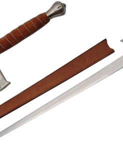 B003VJOTWM SZCO Supplies Whetstone Cutlery 50 Inch Macleod Clan Broadsword Sword