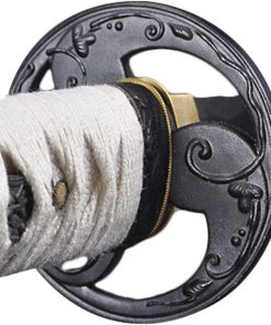 B0049SK9YQ Handmade Sword - Samurai Katana Sword, Practical, Hand Forged, 1045 Carbon Steel, Heat Tempered/Clay Tempered, Full Tang, Sharp, Scabbard