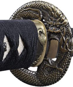 B001NOU1VA Handmade Sword - Samurai Katana Sword, Battle Ready, Hand Forged, 1045 Carbon Steel, Heat Tempered, Full Tang, Sharp, Wooden Scabbard