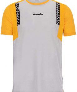 B08VS1GCJZ Diadora Men`s Clay Short Sleeve Tennis Top ()