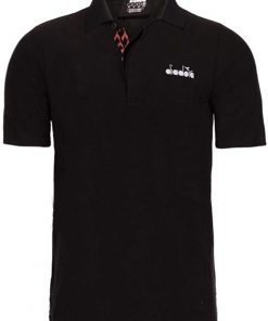 B08VRXGBQB Diadora Men`s Statement Short Sleeve Tennis Polo ()