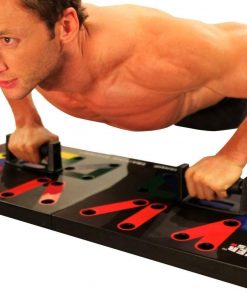 B0065RBOWK Power Press Original Push Up ~ Color-Coded Wide Push Up Board System (30+ Combo Positions)