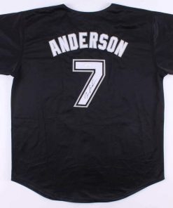 B08WCFSYTF Authentic Autographed Tim Anderson Chicago Jersey (JSA COA) 2019 Al Batting Champion