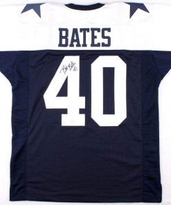 B08W9Q3QM8 Authentic Autographed Bill Bates Cowboys Jersey (JSA) Champion (92~93 ~ 95)
