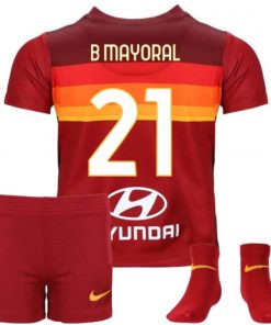 B08TVG26LQ 2020-2021 AS Roma Home Infants Kit (Borja Mayoral 21)