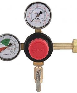 B002UZUJ22 Taprite T742HP Primary Double Gauge CO2 Regulator, Brass