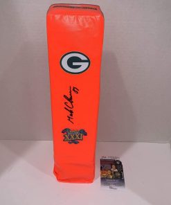 B08VN7X89M MARK CHMURA SIGNED TOUCHDOWN PYLON GREEN BAY JSA COA