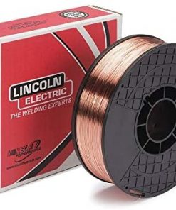 B008BJ593A .025" ER70S-6 Lincoln Electric Super Arc L-56 Copper Coated Carbon Steel MIG Welding Wire 12 1/2 8" Plastic Spool-12.5 US pound