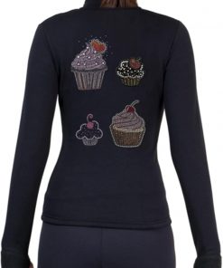 B007DMBQ2O ny2 Sportswear Figure Skating Polar Fleece Fitted Jackets by Polartec with Rhinestones R184