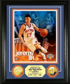 B0078PU70I Jeremy Lin Highland Mint Photo Framed with Coins-11x14