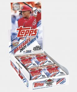 B08WHKLF8Y 2021 Topps Series 1 MLB Baseball HOBBY box (24 pks/bx)