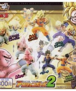 B001IZEP52 Gashapon HGPLUS action poses Dragon Ball Z2 whole set of 6