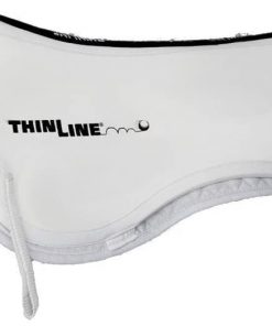 B008U7VE0K Thinline Ultra Trifecta Cotton Half Saddle Pad (Medium, White)