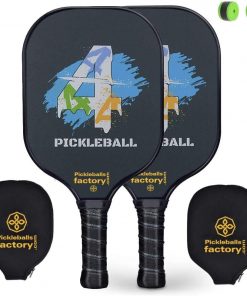 B08S7HC6DS SWIDI Pickleball Set, Pickleball Paddles, Pickleball Paddle, Pickle Ball Game Set, Pickleball Balls,Pickleball, 4 for 4 Pickleballs, Pickle Ball Equipment, Lightweight Carry on