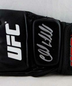 B08W2KVXFF Authentic Autographed Chuck Liddell White & Red UFC Glove ~ Beckett Authenticated