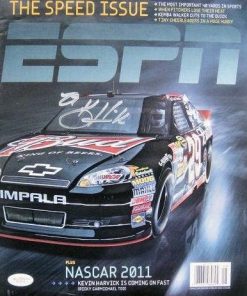 B007O2OKGM Kevin Harvick Signed 2-21-2011 NL ESPN Magazine JSA - Autographed NASCAR Magazines