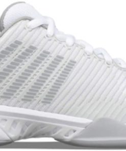 B08VFDZM3D K-Swiss Women's Hypercourt Express 2 Tennis Shoe (Barely Blue/White/High-Rise, 8.5)