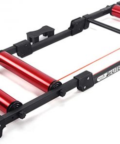 B08T94QBDM Festnight Foldable Bike Trainer Stand Indoor Stationary Cycling Roller Trainer MTB Mountain Bike Road Bicycle Exercise Station