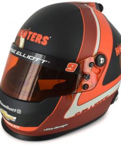 B08V9JRMJ7 BrandArt Chase Elliott Full Size Hooters Collectible NASCAR Replica Helmet