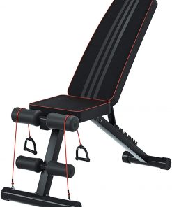 B08RN8B7MV Adjustable Weight Bench for Full Body Workout, Foldable Weight Exercise Workout Bench for Home Gym