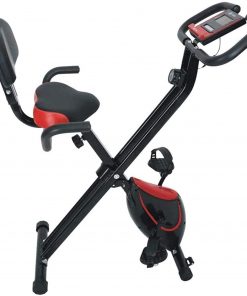 B08TV2L62L Haieshop Exercise Bike Stationary Pedal Bike with LCD Monitor with 8 Levels of Magnetic Resistance Sporting Equipment