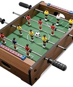 B08VGPKHPW Haieshop Foosball Table Indoor Football Table Family Fun Game Toy (Color : Color, Size : 34x21x8cm)