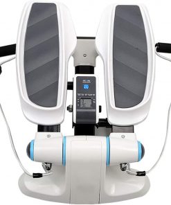 B08SHYYPPV ZJDU Indoor Fitness Stair Stepper,Mini-Stepper with LED Display and Training Ropes,Aerobic Trainer Twist Stair Stepper,with Resistance Bands,for Beginners and Professionals