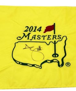 B08W2MSR51 Authentic Autographed Adam Scott 2014 Masters Flag ~ Certified