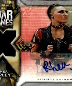 B08W3QN9BP 2020 Topps NXT WWE Autographed Mat Relics Silver #MRA-RR Rhea Ripley Relic Auto Autograph SER/25 Official World Wrestling Entertainment Trading Card in raw (NM Near Mint or Better) Condition