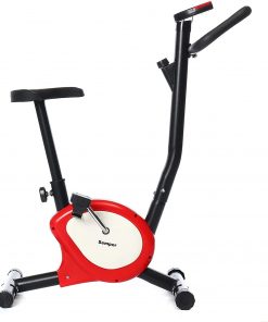 B08SQCLW2X Exercise Bike Indoor Sports Fitness Equipment Home Exercise Bike Indoor Cycling Bikes Load Elliptical Bicycle Trainer Workout Exercise Machine Full Body Exercise ( Color : Red , Size : Onesize )
