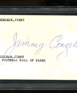 B0083X4S9A Jimmy Conzelman Signed GPC Postcard 3x5 Autographed PSA/DNA 83904227
