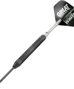 B005I0JS64 Bottelsen Great White Fixed Point Steel Tip 90% Tunsgten Edge Grip Dart