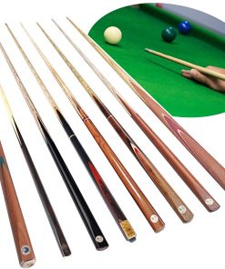 B08WXCRMY4 XYNH 1-Piece Pool Cues 58 Inches Snooker Sticks - Wooden Cues Billiard Tips Cue House Bar Pool Stick - for Games and Sports Pool Table Accessories - Pool Sticks