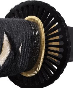 B003SCAXHW Handmade Sword - Fully Practical Samurai Tanto Sword, Empire Wheel Tsuba