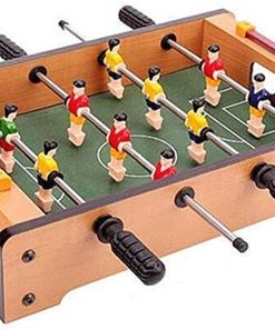 B08VGRD3XZ Haieshop Foosball Table Practical Indoor Game Kid Play Toys 34.5x22x7CM