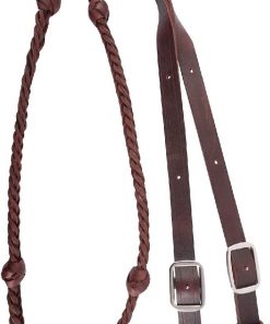B0065O71XY Martin Latigo 5-Plait Knotted Barrel Rein