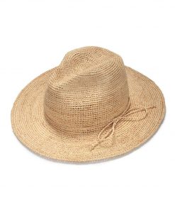 B08TMDF7Q4 Summer Hat, Wide Brim Fedora Hat for Women Handmade of Natural Raffia Straw, Sun Protection Chic Vacation Hat made by Justine Hats
